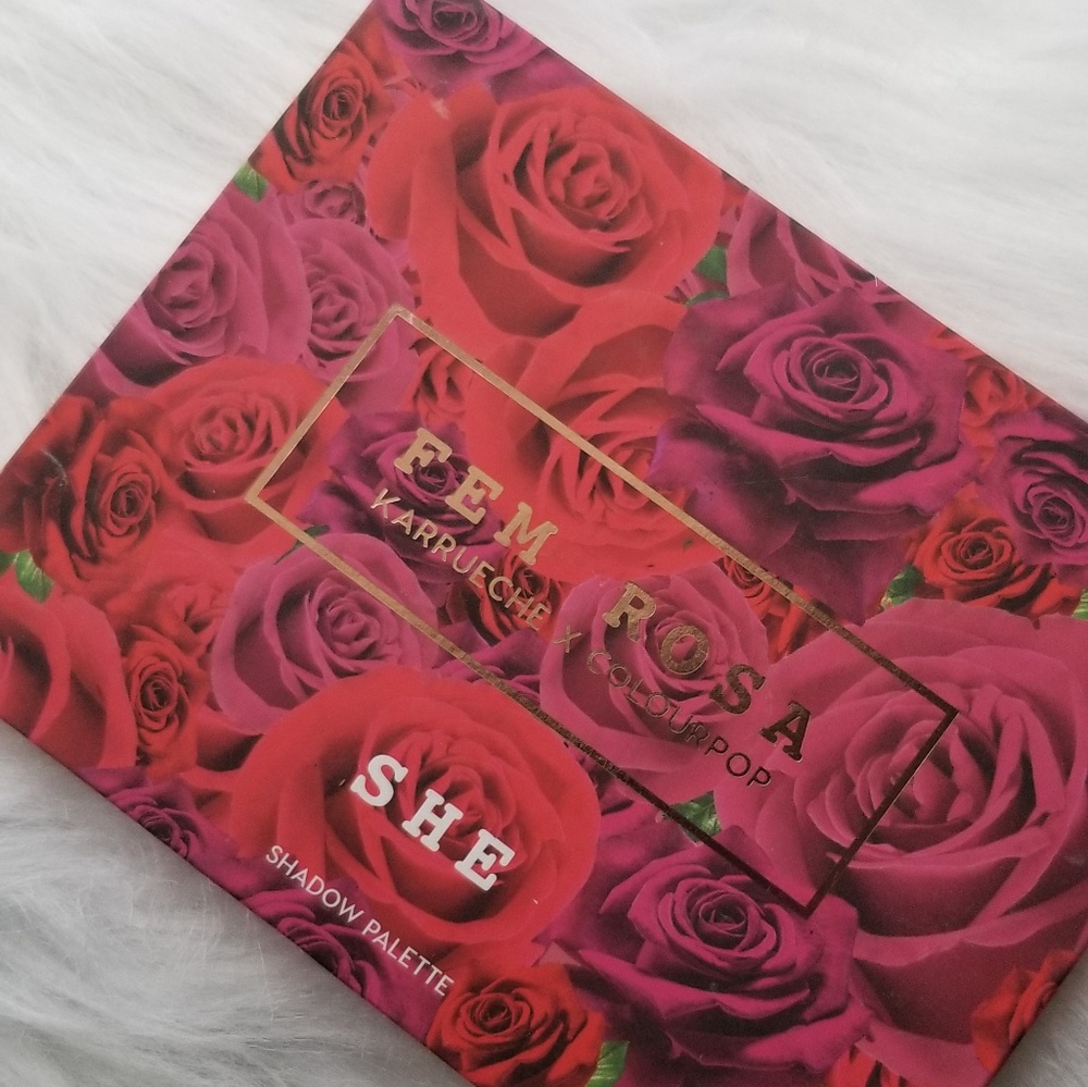 Colourpop Fem Rosa She Palette Karrueche